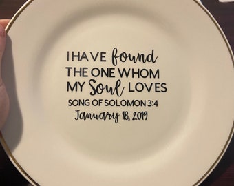 Customizable Plate | Etsy