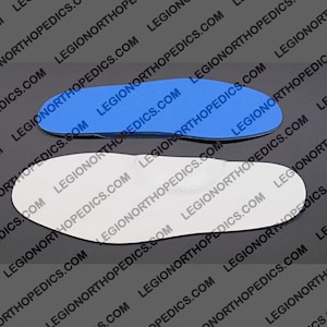 Vinyl & Foam Insoles With Arch Support 1/4&quot; Full-Length
