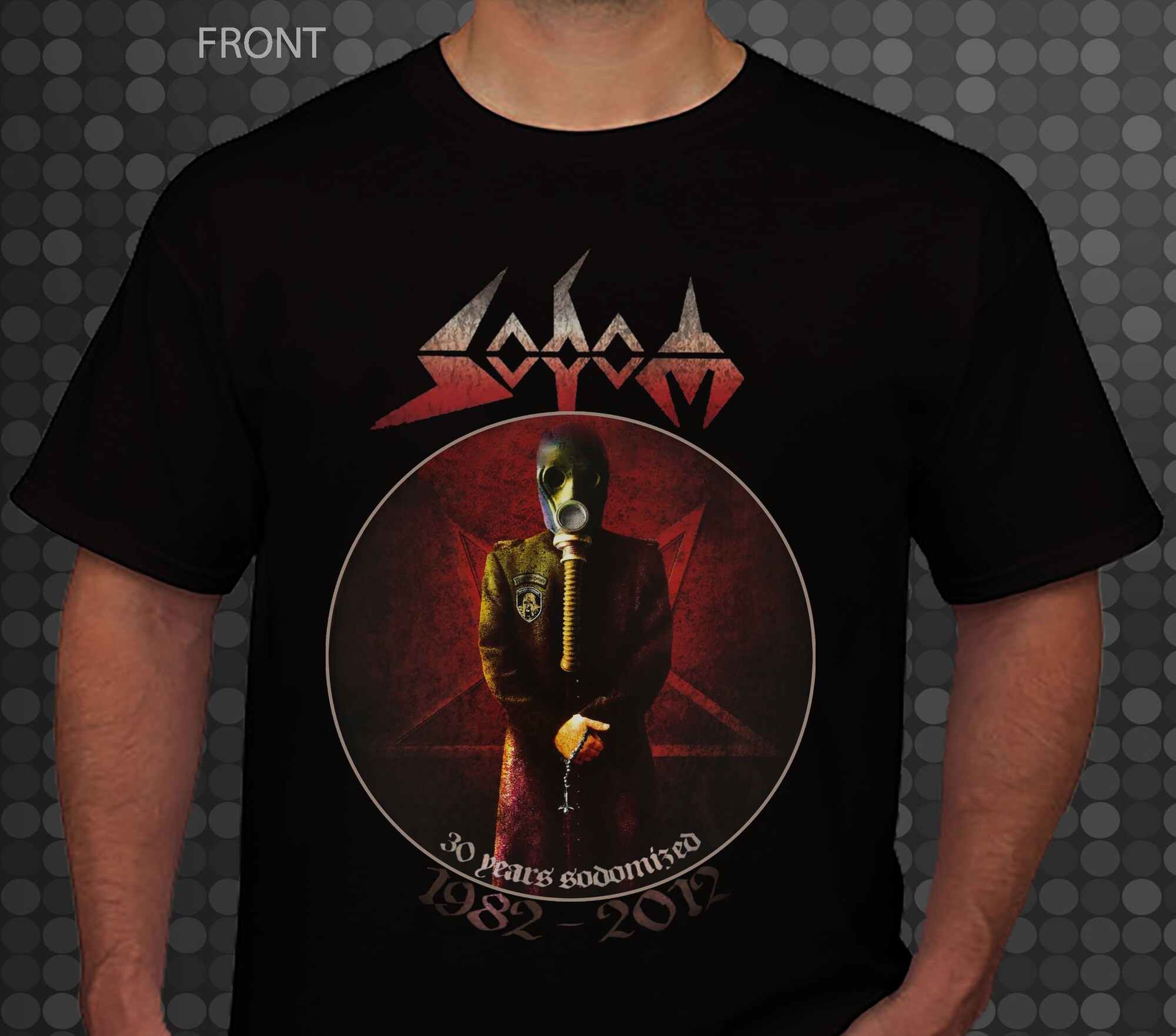 SODOM -30 Years Sodomized -1982-2012 t-shirt