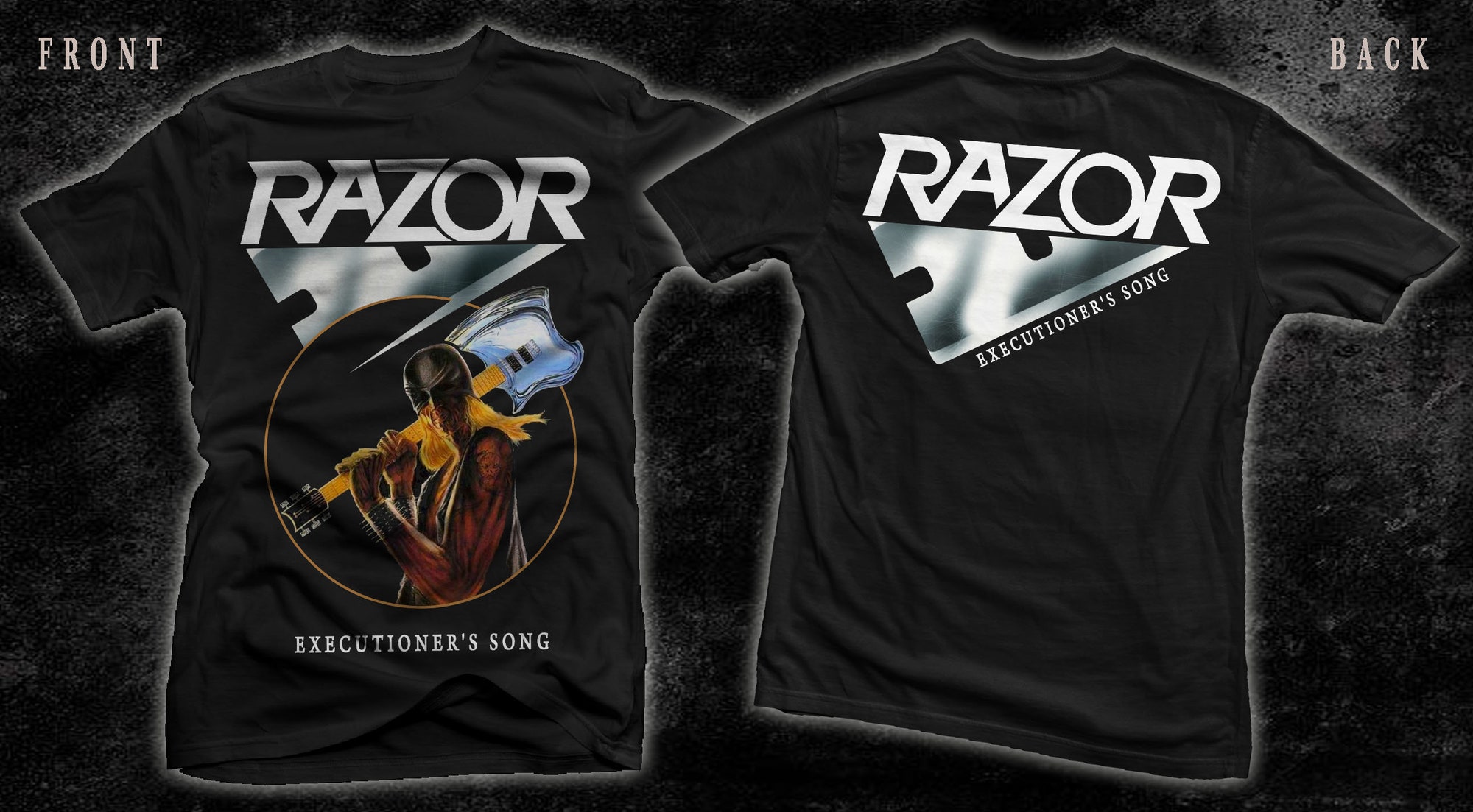 RAZOR -Executioner's Song t shirt