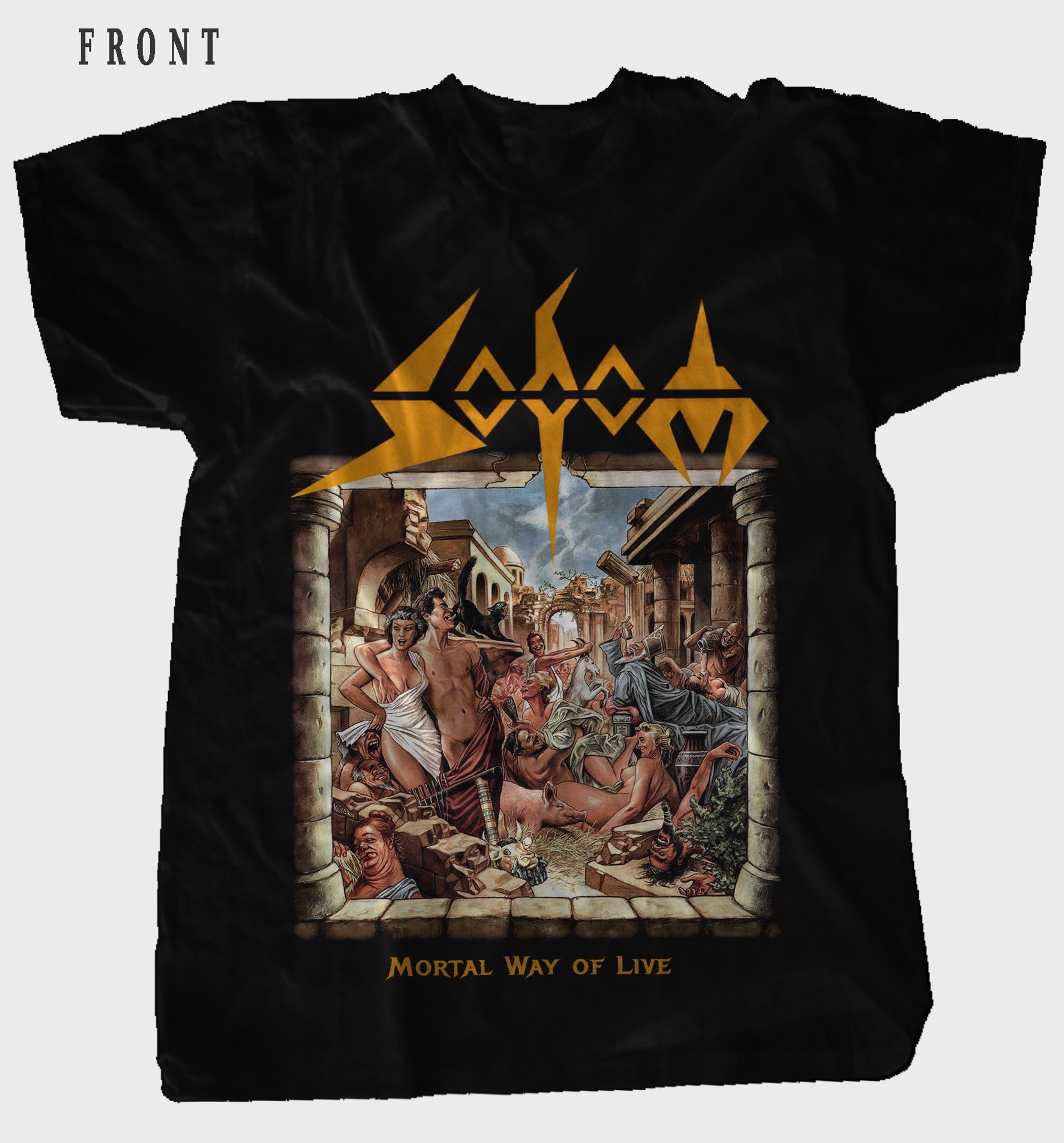 SODOM - Mortal Way of Live t-shirt