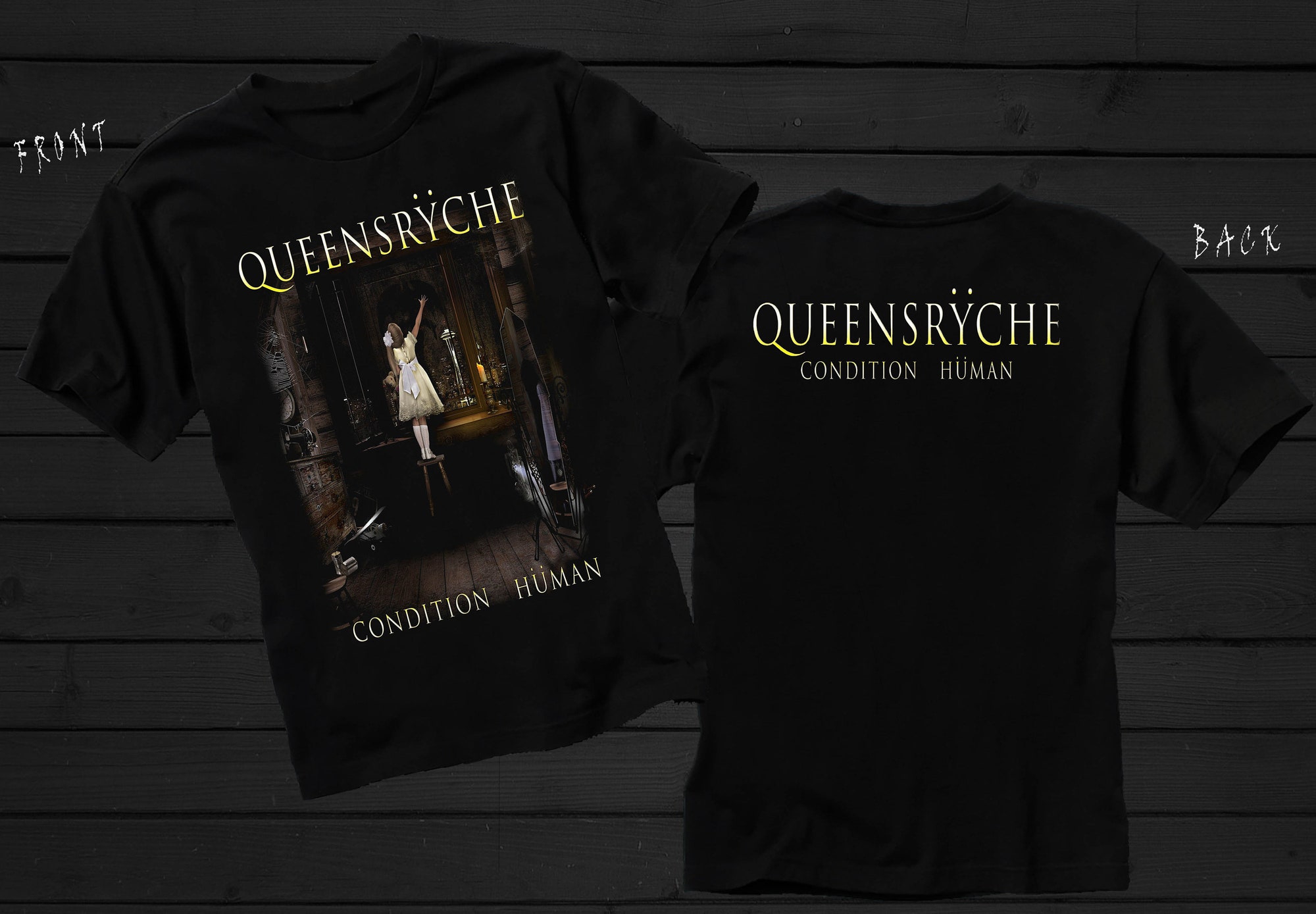 QUEENSRYCHE- Condition Hman t-shirt