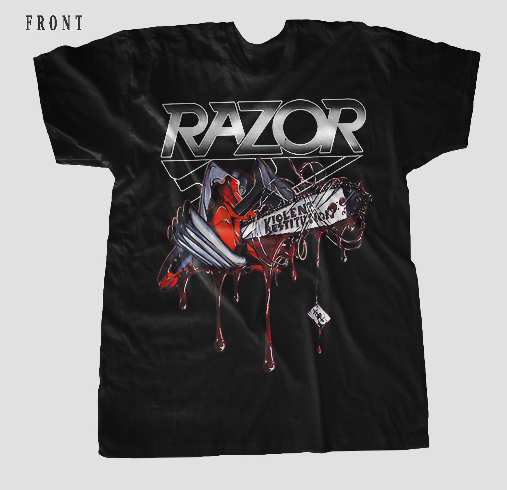 RAZOR - Violent Restitution t shirt