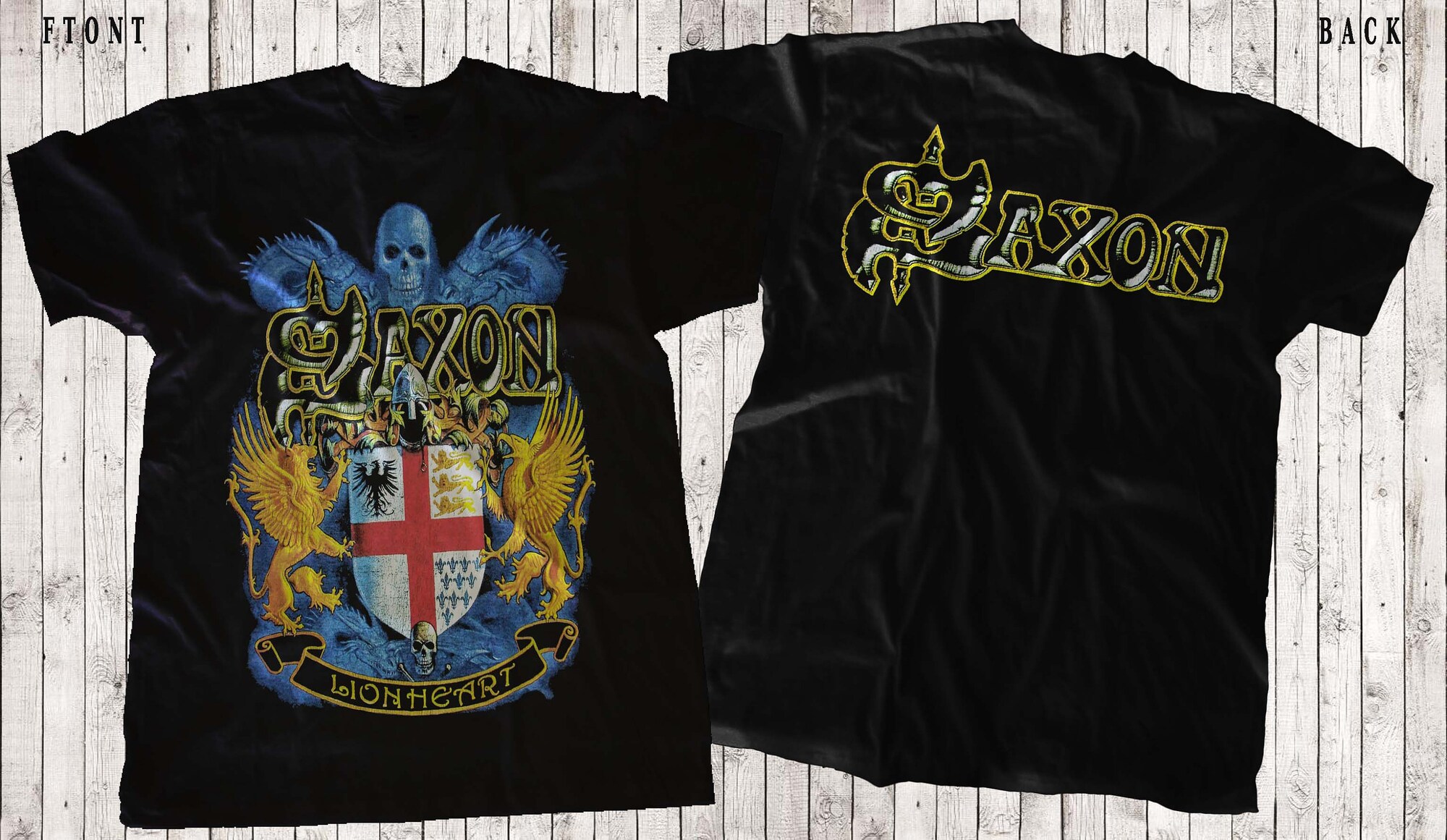 SAXON - Lionheart T-shirt