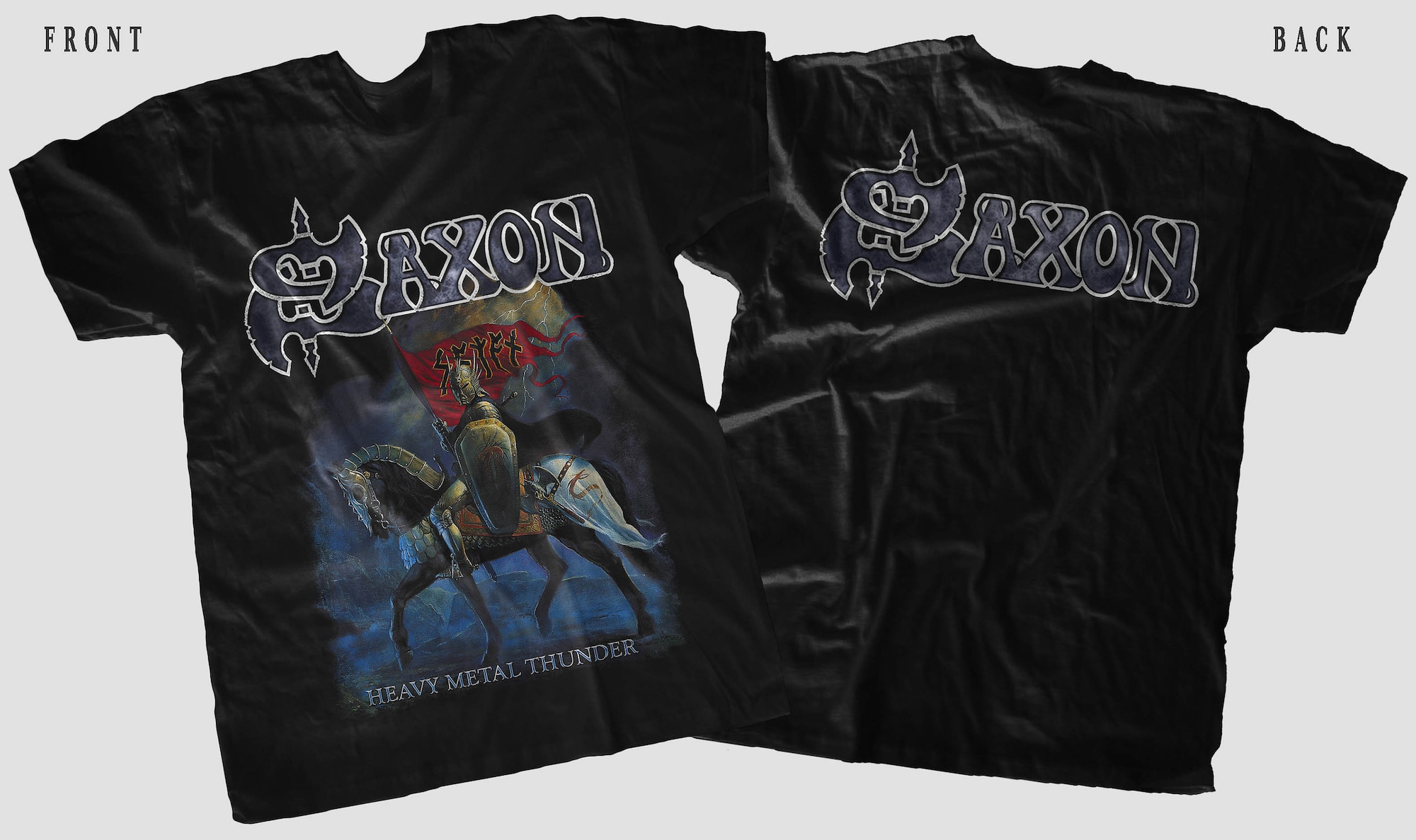 SAXON - Heavy Metal Thunder T-shirt