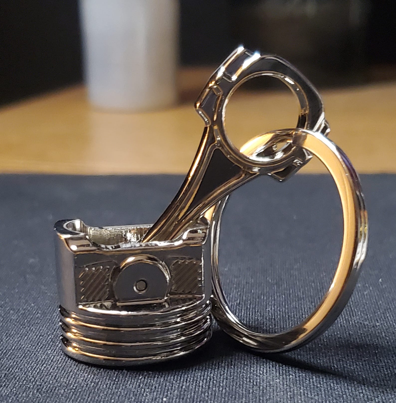Piston Keychain Etsy
