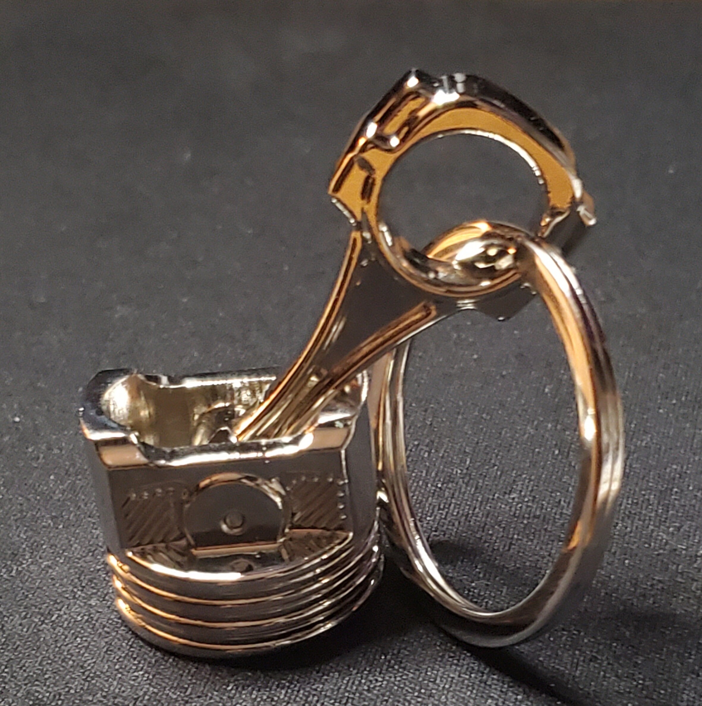Piston Keychain Etsy