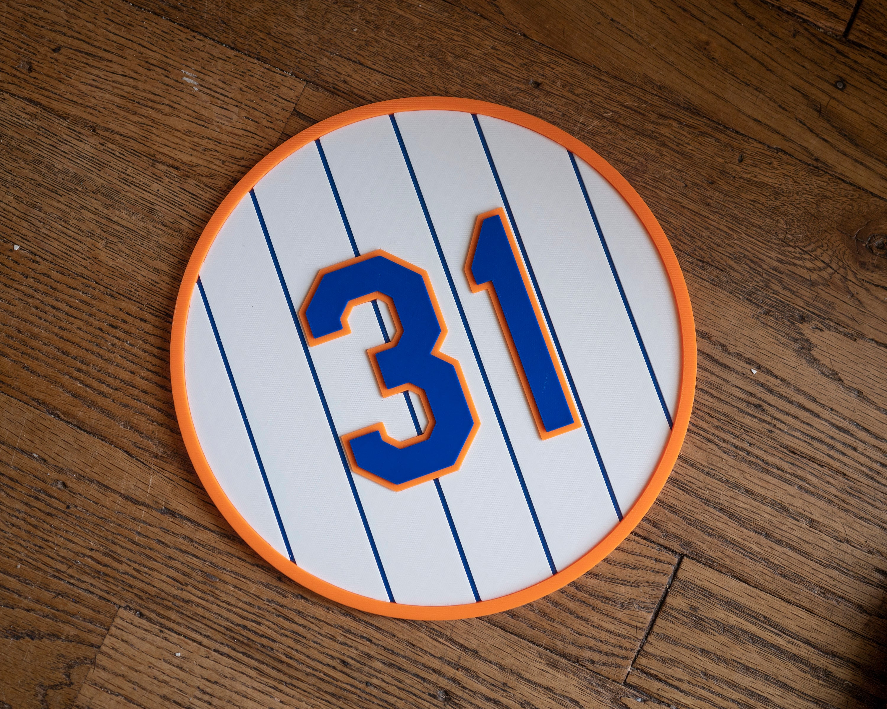 Complete Set 8.5 New York Mets Retired Numbers 3D Printed Etsy