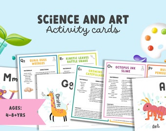 Science ABC Cards | Animal & Insect STEM Activities (Digital Download)