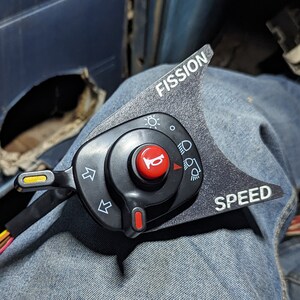 Customizable Kubota Turn Signal/Headlight/Horn Switch Adapter for Hot Rods (switch not included)