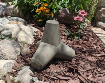 Molde rompedor de olas/tetrápodo de hormigón imprimible en 3D (STL)