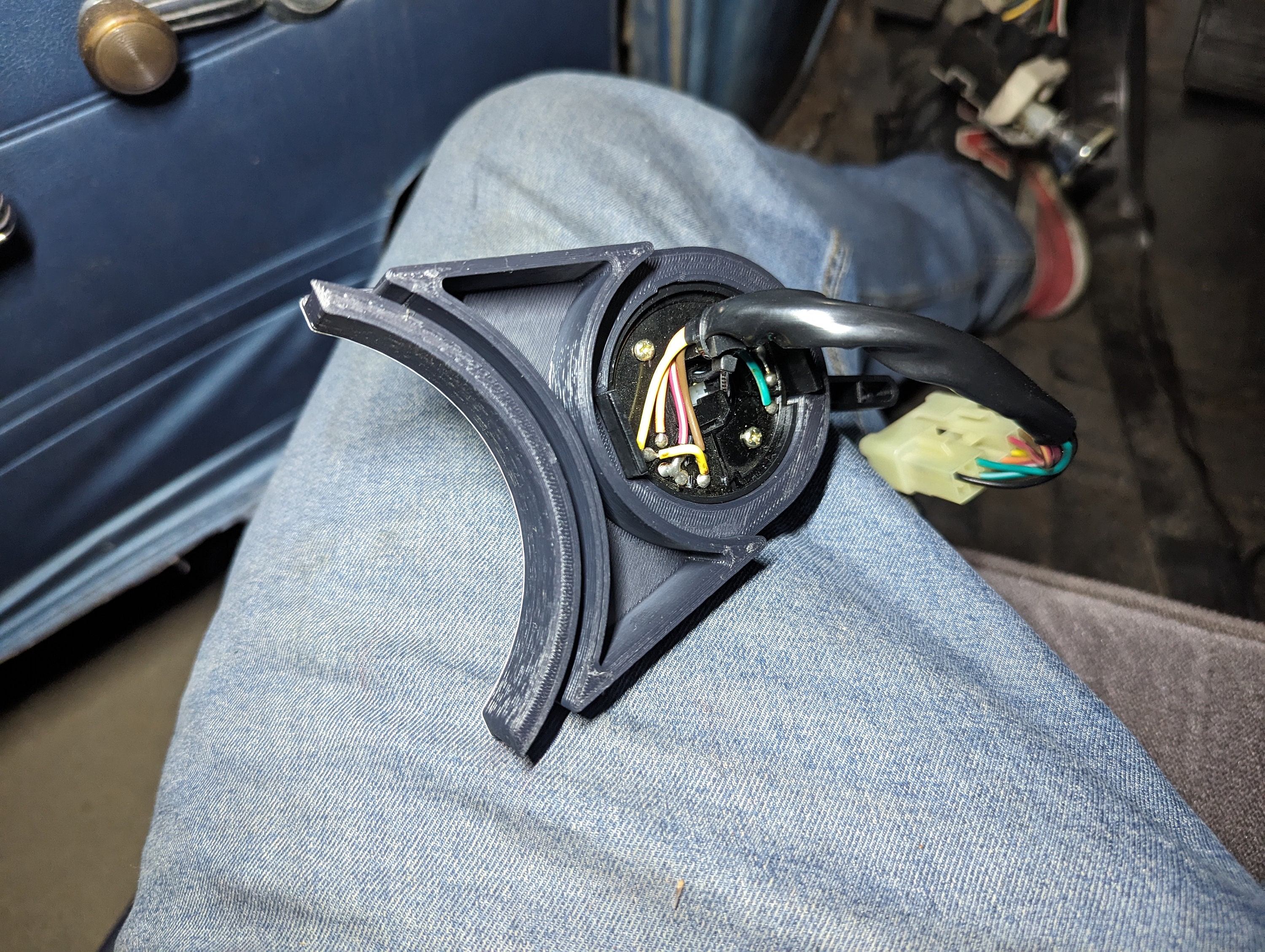 Customizable Kubota Turn Signal/headlight/horn Switch Adapter for Hot Rods switch Not Included