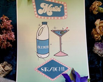 Retro Bleach Martini