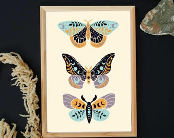 Moon Moth *DIGITAL PRINT*