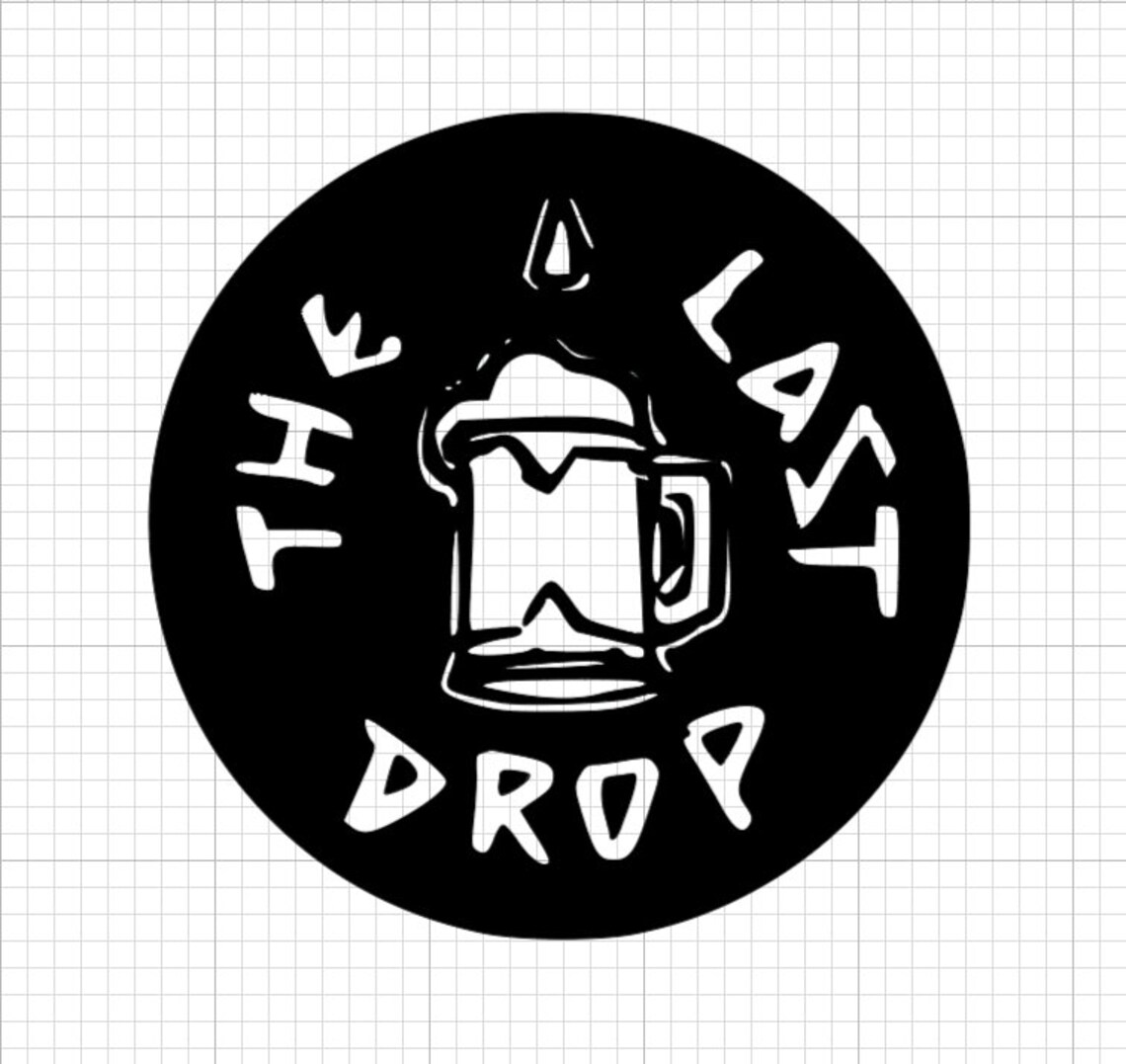 The Last Drop Arcane Vinyl Decal/stickers Etsy