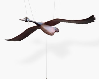 Flying Wooden Goose Etsy