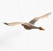 Wooden Flying Mobile bird | Pastel Goose | Hanging Decor mobile | Scandinavian Nursery Mobile | Wooden Mobile Bebe | Flying Bird Decor 