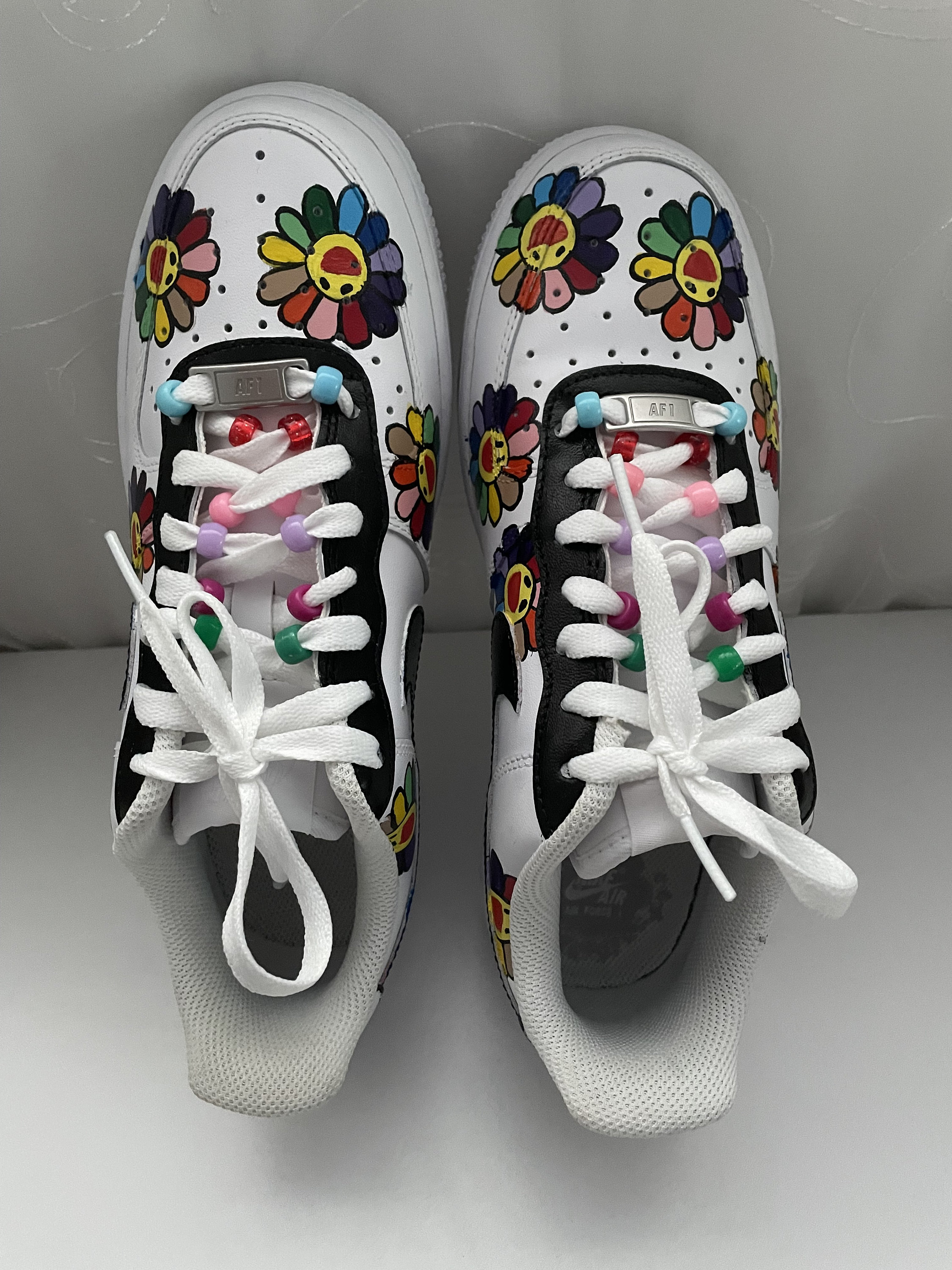 flower air force 1 custom