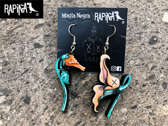 Pendientes Pink Floyd a mano accesorios - Etsy España