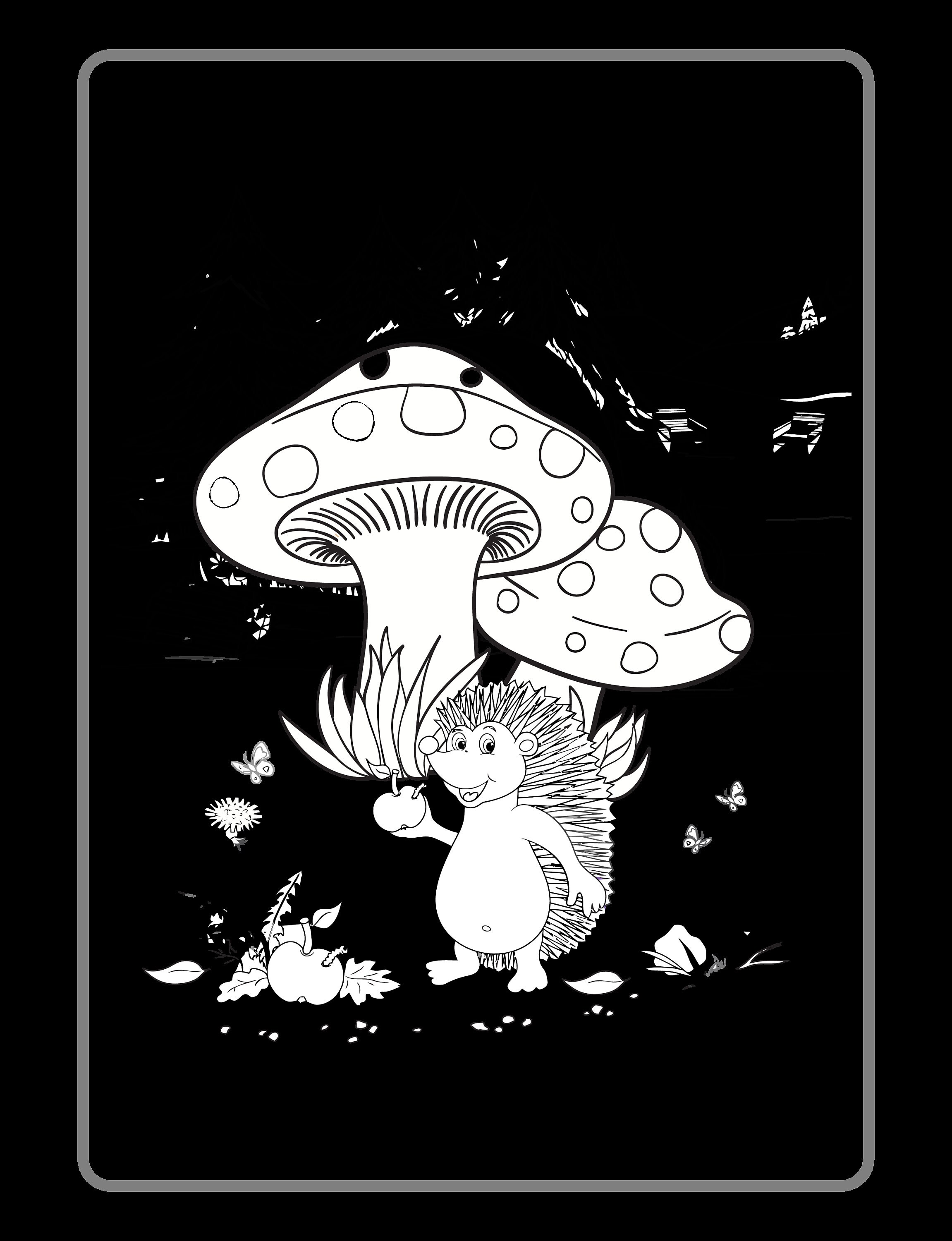 Hedgehog Coloring Pages for Kids:Hedgehogs are some of the | Etsy