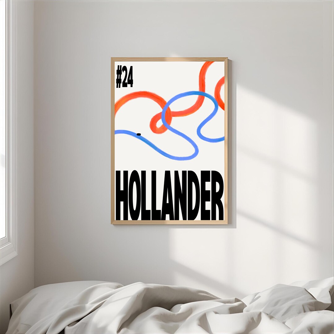 Modern Rivalry Frame WHITE #24 Hollander Modern HEATED RIVALRY Printable Poster Set - Etsy
