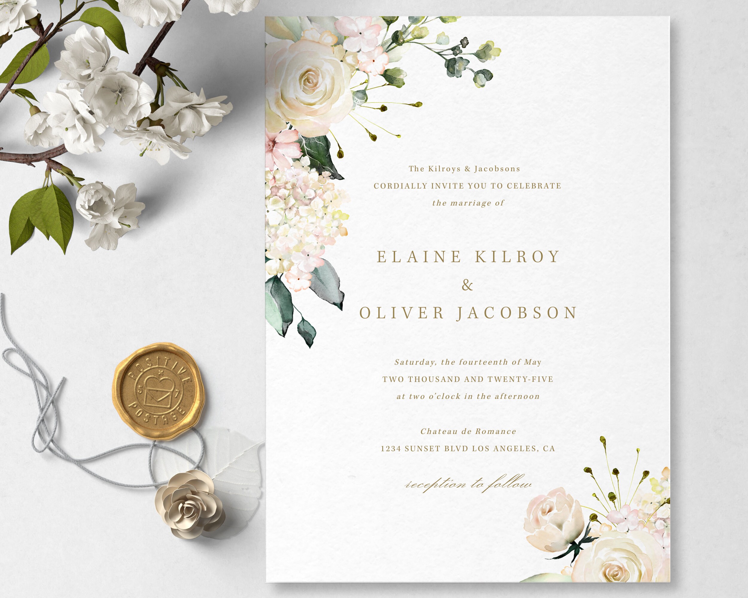 Page 18 - Customize 4,317+ Watercolor Wedding Invitation Templates