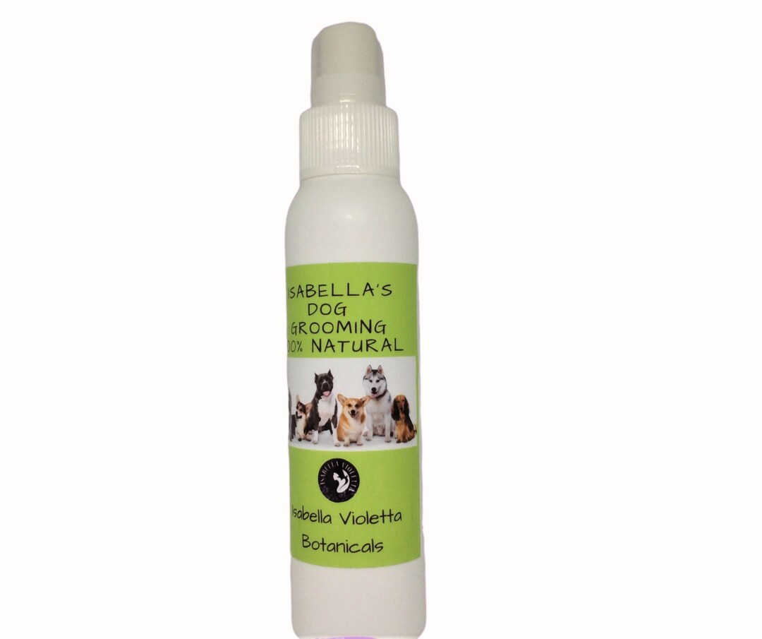 Dog Grooming NATURAL Spray, Great to Use Between Baths and Visits to