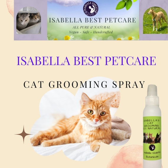 cat grooming spray
