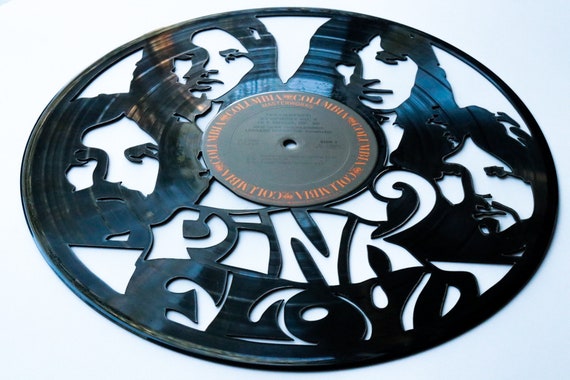 Pink Floyd 4 - Carved Vinyl Record Art | Wall Art | Room