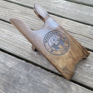 Wooden Boot Jack / Boot Puller - Custom Engraved Personalized - Handmade in Texas