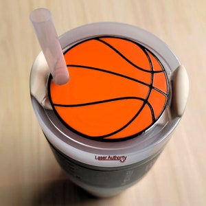 Basketball Topper für Becher, SVG Schnittdatei, Sofort Download