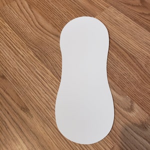 Sublimation Sock Blank Holder, SVG File for Cricut