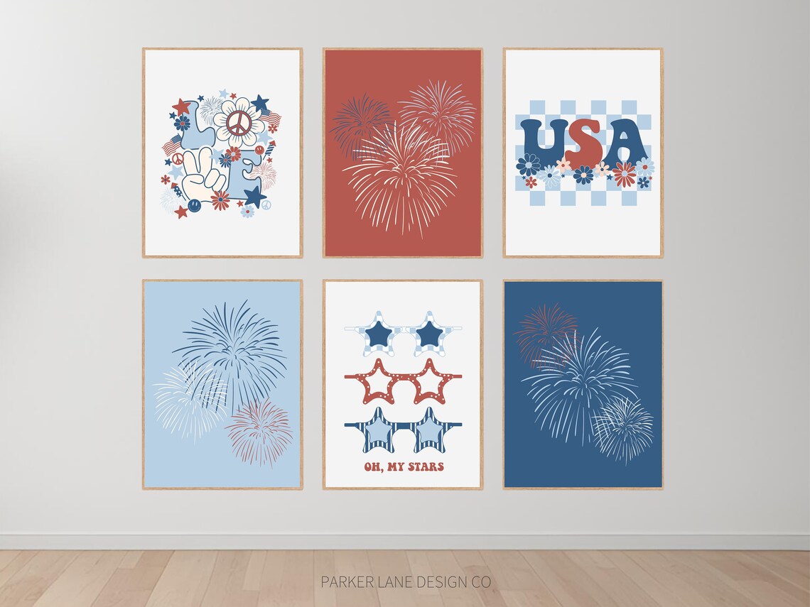 4th of July Prints Fourth of