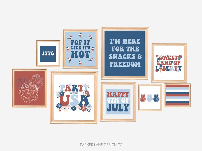 4th of July Prints Fourth of
