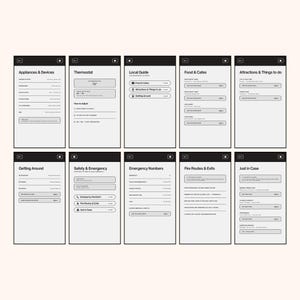 May include: A set of three ceramic mugs with a speckled, matte finish. The mugs are in shades of cream, light gray, and dark gray. Each mug has a simple, minimalist design and a rounded handle.