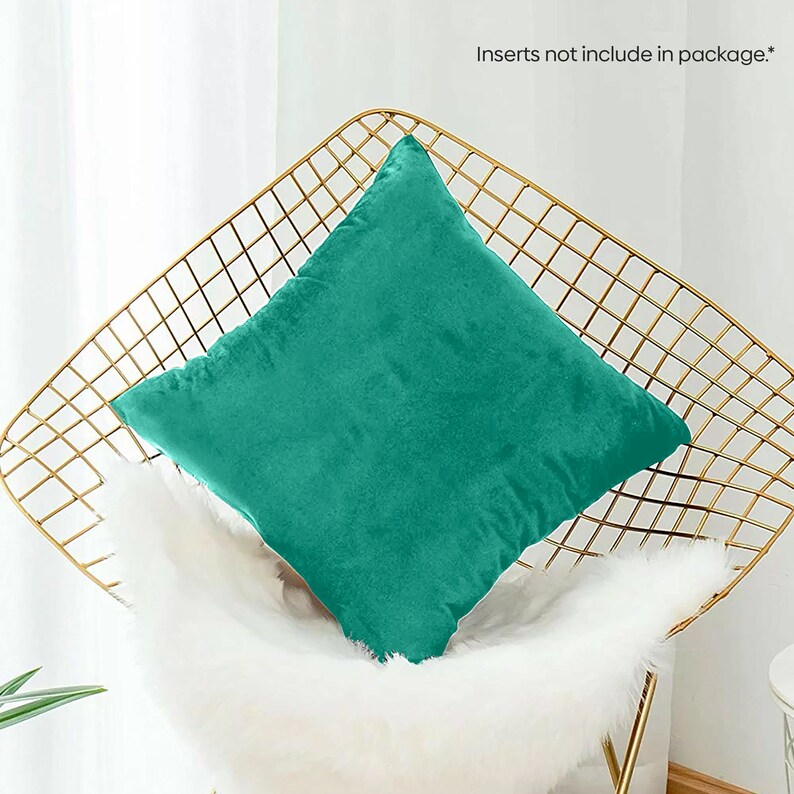 AREZY Velvet Cushion Covers 45x45 Home Decor Outdoor Etsy UK