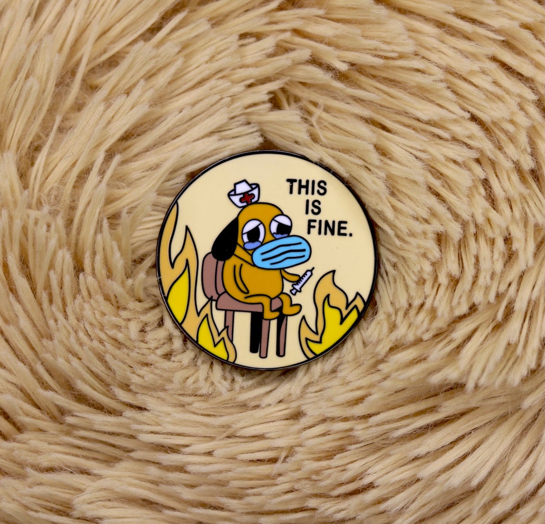 This is Fine Pin Nursing Graduation Gift Nursing Badge Pin Nursing