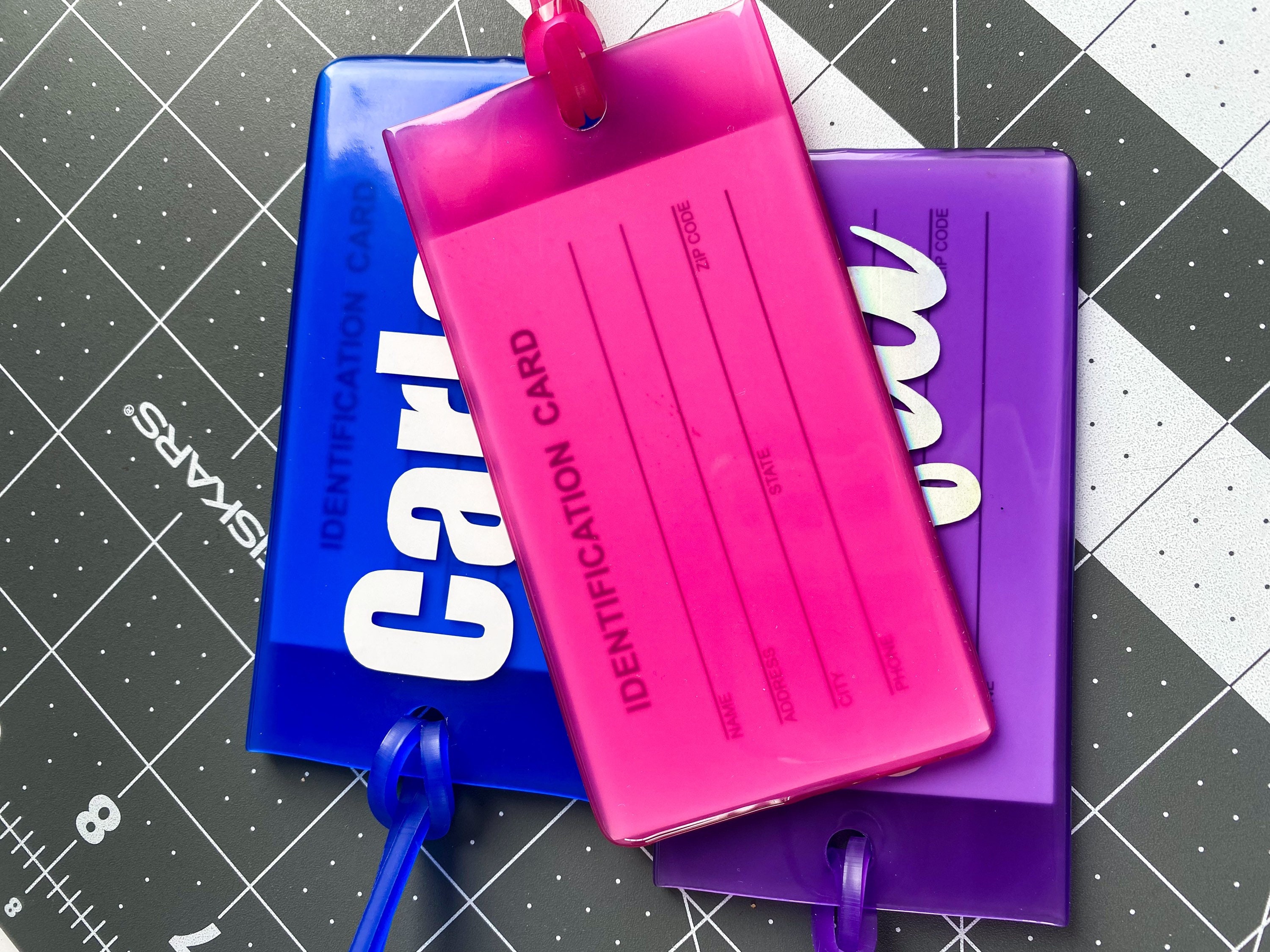 Personalized Name Tags for Backpacks and Luggage Name Tags Etsy