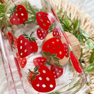 Kawaii Heart Sunglasses One-of-a-kind Glasses Strawberry