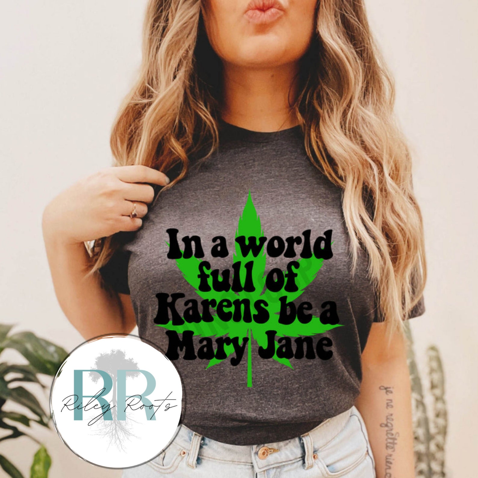 In a World Full of Karens Be a Mary Jane Graphic Tee Etsy