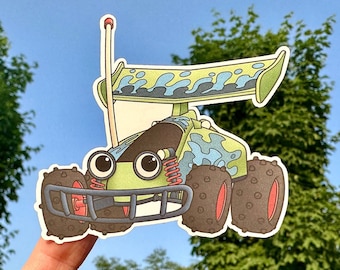 RC Toy Car Sticker, Disney Toy Story, Waterproof