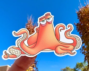 Hank Octopus Sticker: Finding Dory Waterproof Matte Sticker