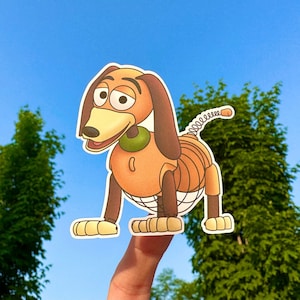 Toy Story Slinky Sticker, Toy Story Dog Sticker, Disneyland sticker, Disney stickers, Disneyland sticker waterproof, Disney Dogs Sticker