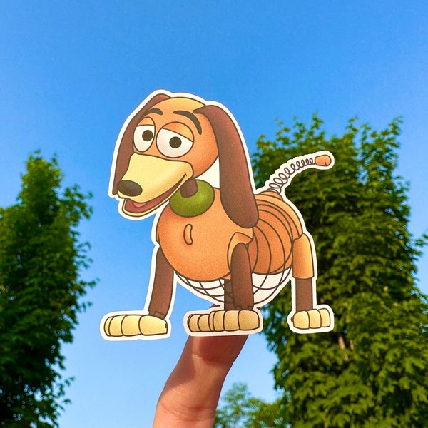 Toy Story Slinky Sticker, Toy Story Dog Sticker, Disneyland sticker, Disney stickers, Disneyland sticker waterproof, Disney Dogs Sticker