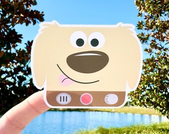 Dug Waterproof Sticker, Disney Pixar UP Sticker