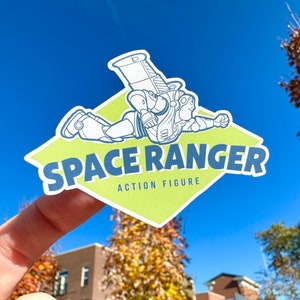 Buzz Lightyear Space Ranger Sticker: Toy Story Waterproof Matte Decal
