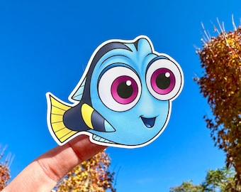 Baby Dory Sticker, Finding Nemo, Waterproof Sticker