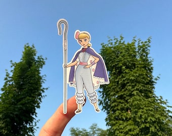 Bo Peep Waterproof Sticker: Toy Story 4, Disneyland Decal