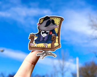 Zootopia Godfather Sticker, Funny Disney Waterproof Sticker