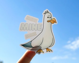 Mine Mine Bird Sticker, Waterproof Disney Decal